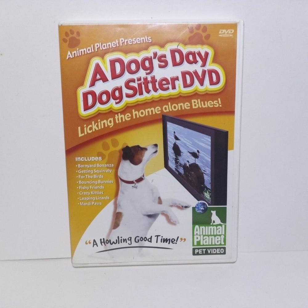 A Dog's Day Dog Sitter DVD Licking Home Alone Blues Animal Planet Pet Video 2007